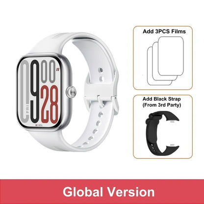 Global Version Xiaomi Redmi Watch 5 Bluetooth Calling Ultra-large 2.07" Square AMOLED Display 24 Days Battery Built-in GNSS 5ATM