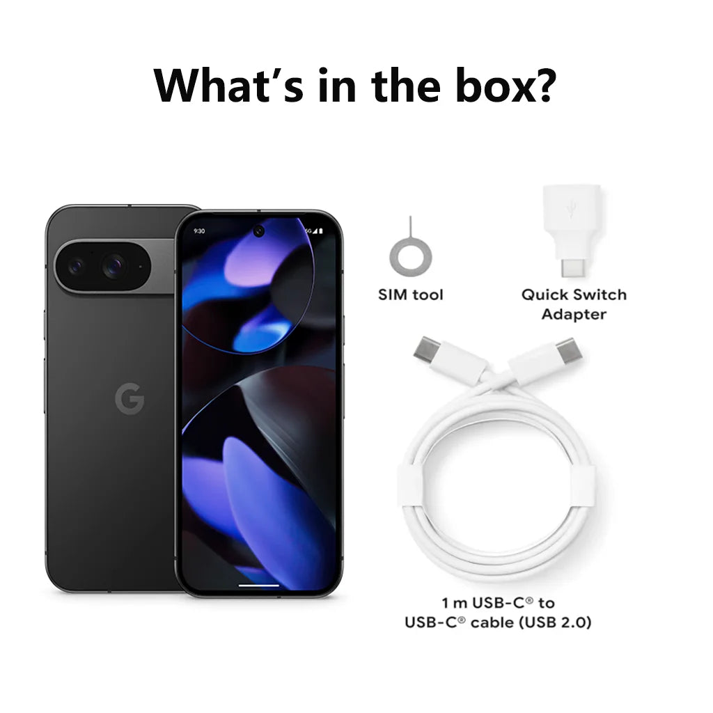 Brand New Google Pixel 9 6.3 inches Google Tensor G4 OLED 120Hz 12GB RAM 128GB&256GB 27W wired 4700 mAh NFC SmartPhone