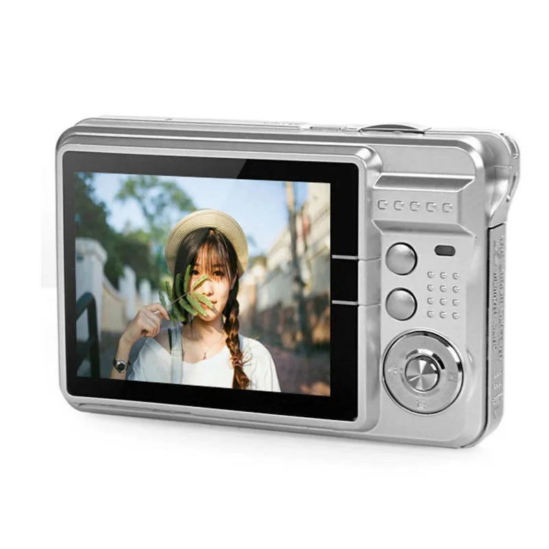 Portable Digital Camera 1080P Video Camcorder 48MP Photo 8X Zoom Anti-shake 2.7 Inch Large TFT Screen USB Charge with Carry Bag - Universal Market