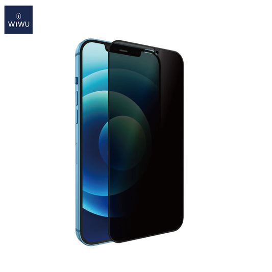 WiWU 9H iPrivacy Tempered Glass for iPhone 15 15Pro 15 16 Pro Max Anti-fingerprint Full Cover Screen Protectors for iPhone 16