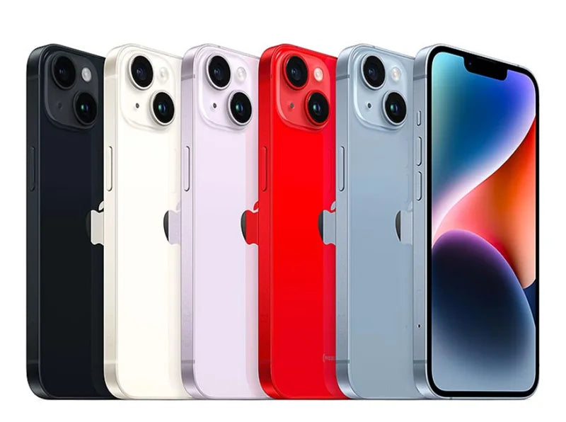 Apple iPhone 14 Plus Dual eSIM 128/256/512GB ROM 6GB RAM 6.7" Genuine Super Retina OLED Face ID NFC 5G 98% New Original Phone - Universal Market