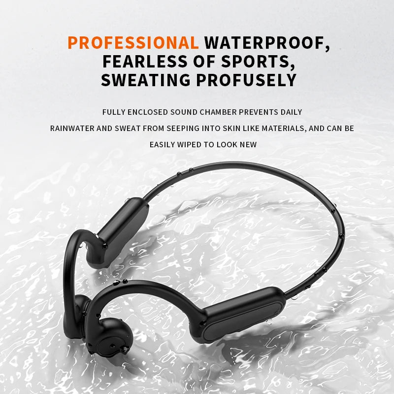 Xiaomi Mijia Bone Conduction Earphones Bluetooth 5.3 Sports Wireless Headphones Ear Hook Waterproof Headset for Running Driving - Universal Market