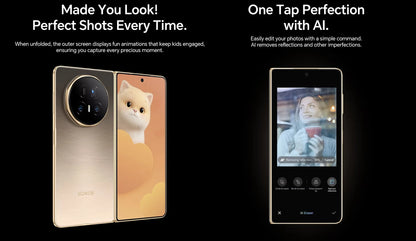 2025 New Global Version HONOR Magic V5 5G Foldable Smartphone 7.95" LTPO OLED Display Snapdragon 8 Elite 5820mAh 66W Wired NFC