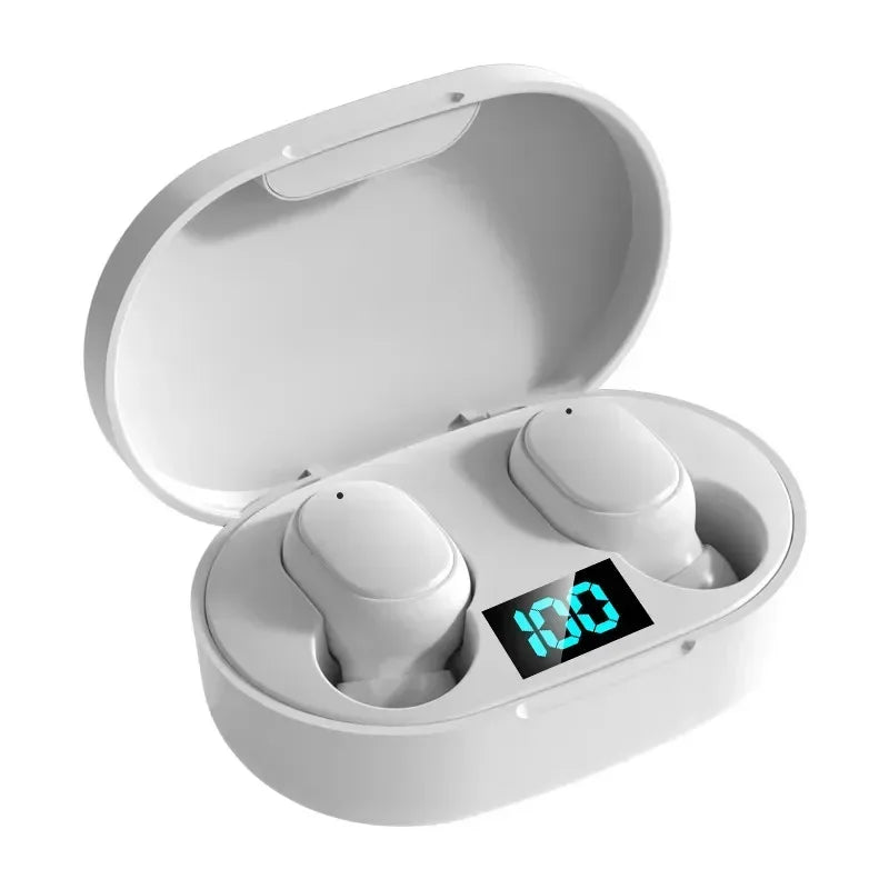 E6S TWS Bluetooth Earphones Wireless Bluetooth Headset Noise Cancelling Headsets With Microphone Headphones For Xiaomi Redmi - Universal Market