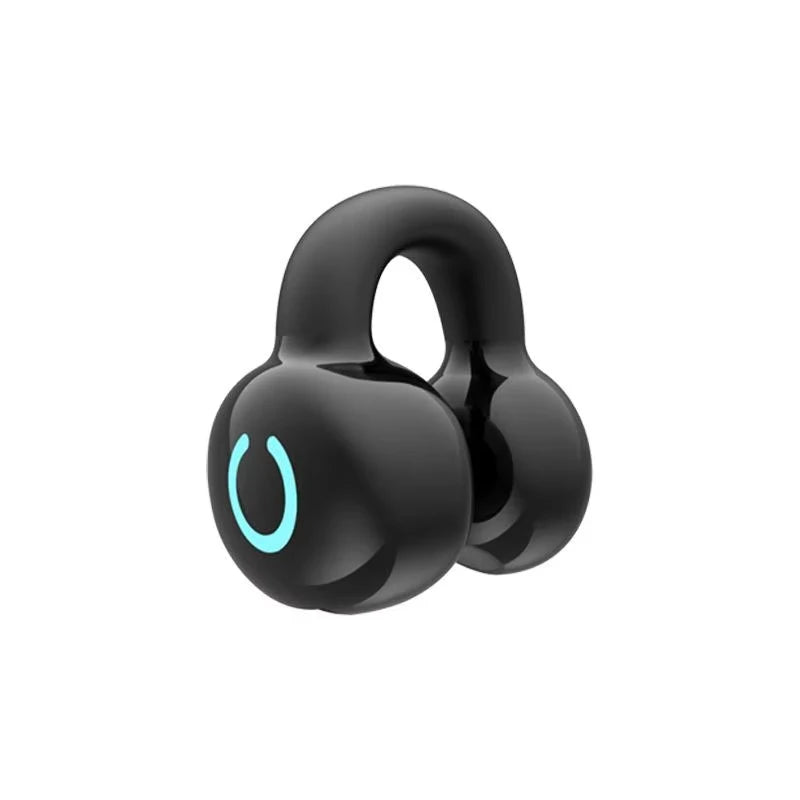 Bluetooth 5.3 Earphone Ear Clip Headphones TWS Wireless Headset HiFi Stereo Noise Reduction Earbud for Xiaomi iPhone Samsung - Universal Market