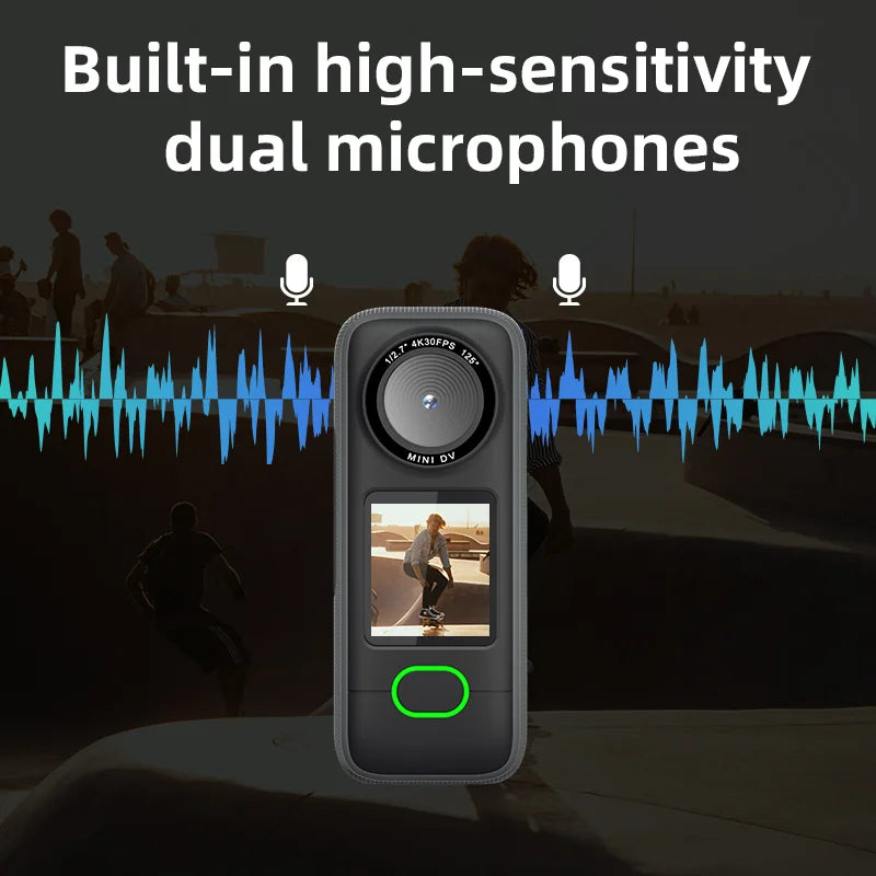 4K HD Action Camera Mini Sports Camera WIFI Wireless Sport Action Cam Waterproof Touchscreen Motorcycle Driving Recorder Outdoor