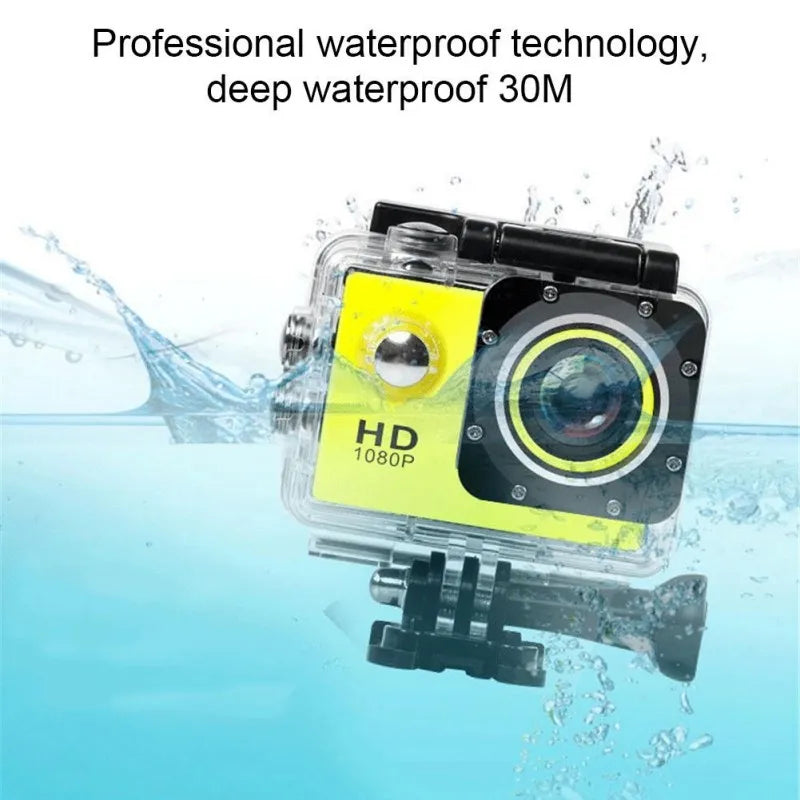 Ultra HD SJ4000 30FPS Mini Camera 2.0 Screen Mini Helmet 30m Waterproof Sports DV Micro Camera Mini Camcorder - Universal Market