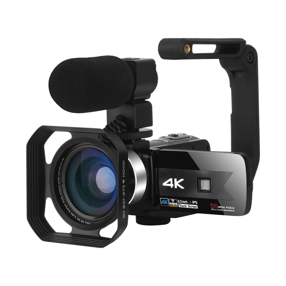 Full HD Video Camera Vlogging Camcorder For Youtube Live Stream WIFI Webcam Night Vision 4K 16X Zoom Photography Digital Cameras
