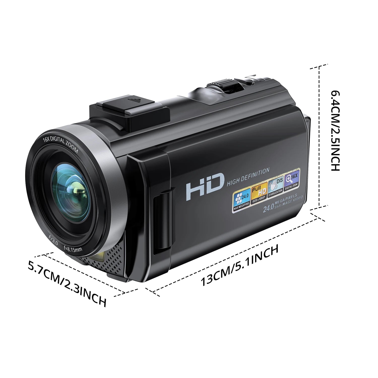 Digital Camera Photographic Cameras With 3.0 Inch Rotating Screen Professional Photo Camera Hd Video Kids Cameras  For Home - Universal Market