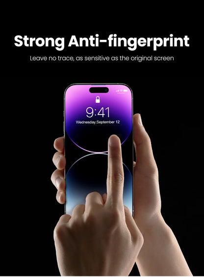 UGREEN 2PCS Privacy Screen Protector For iPhone 15 14 13 Pro Max Anti-Spy Tempered Glass For iPhone 14 Plus Screen Protectors