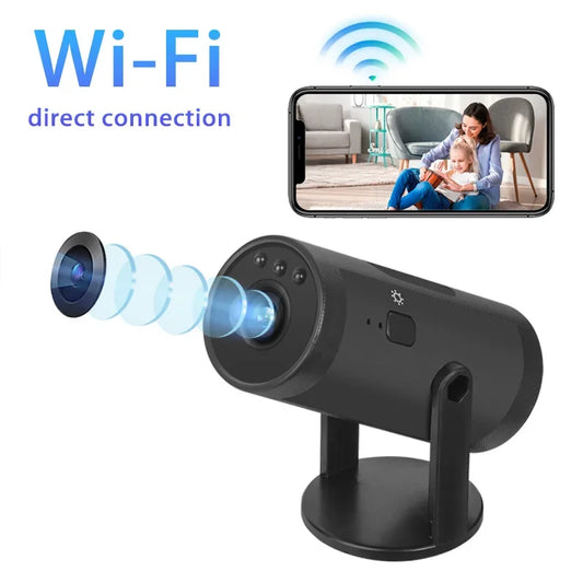 Surveillance Camera Wifi Wireless Remote Home High-Definition Infrared Night Vision Pet Cylinder 180 Degree Rotation Camera