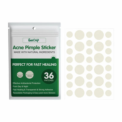 24/36pcs Hydrocolloid Acne Patch Blemish Stickers For Face And Skin Breathable Waterproof Gentle Non-Irritating Acne Stickers