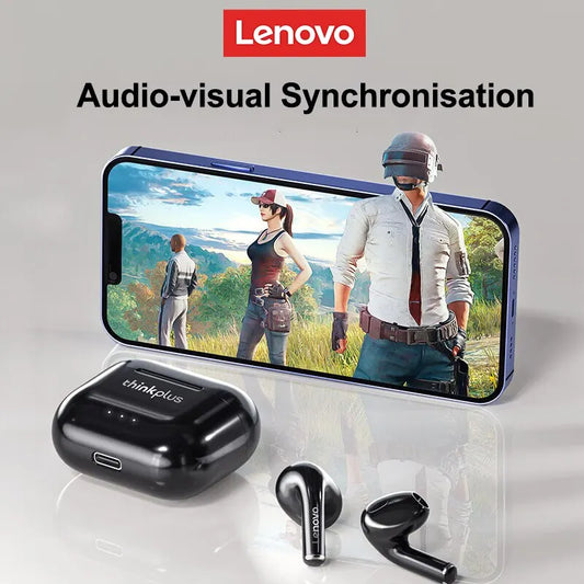 Lenovo LP40 Plus Bluetooth Earphones Wireless Headset Noise Reduction Headphones 230mAh HiFi Stereo Sports Earbuds With Mic - Universal Market