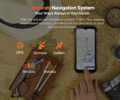 Global Version DOOGEE V Max Plus Rugged Phone 6.58" 120Hz 36GB(16+20) 512GB 200MP Ai Camera 22000mAh Lighting effect Android 14