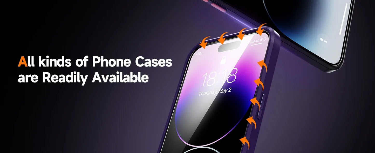 2 Pack For IPhone 17 Pro Max 16 15 Pro Tempered Glass Screen Protector  Auto Dust-Elimination Installation Bubble Free HD Clear