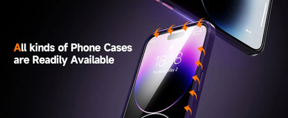 2 Pack For IPhone 17 Pro Max 16 15 Pro Tempered Glass Screen Protector  Auto Dust-Elimination Installation Bubble Free HD Clear