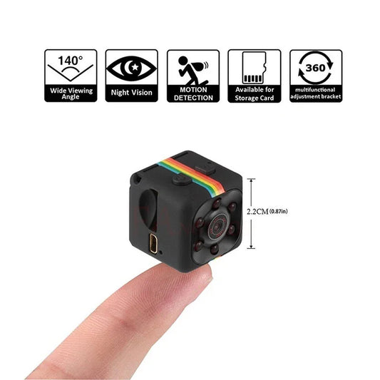 Sq11 Mini Camera HD 1080P Sensor Night Vision Camcorder Motion DVR Micro Camera Sport DV Video small Camera cam SQ 11 - Universal Market