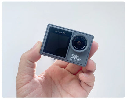 Action Camera 5K 4K 60FPS WiFi Anti-shake Dual Screen 170° Wide Angle 30m Waterproof Sport Camera with Remote Control