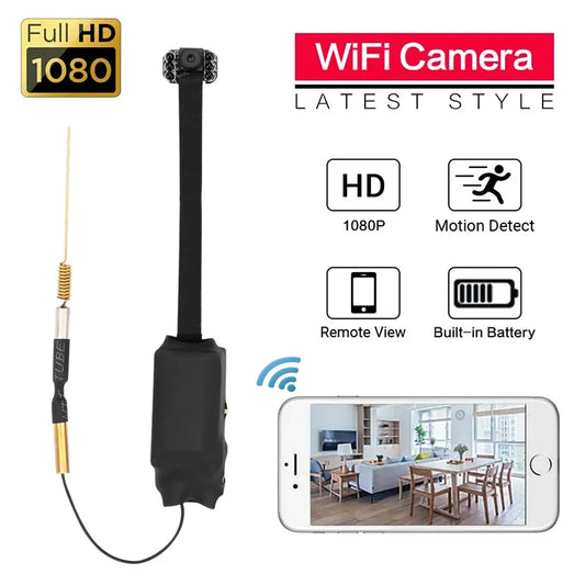Mini Camera 1080P HD WiFi Camera DIY Portable Wireless Module Video Recorder Support Remote View Security P2P Small Camcorder - Universal Market