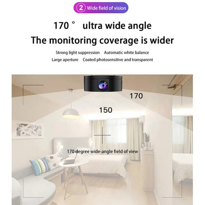 HD 1080P Mini Camera Wireless WiFi Monitoring Video Recorder Security Camera Smart Home Motion Detection Surveillance Camcorder - Universal Market