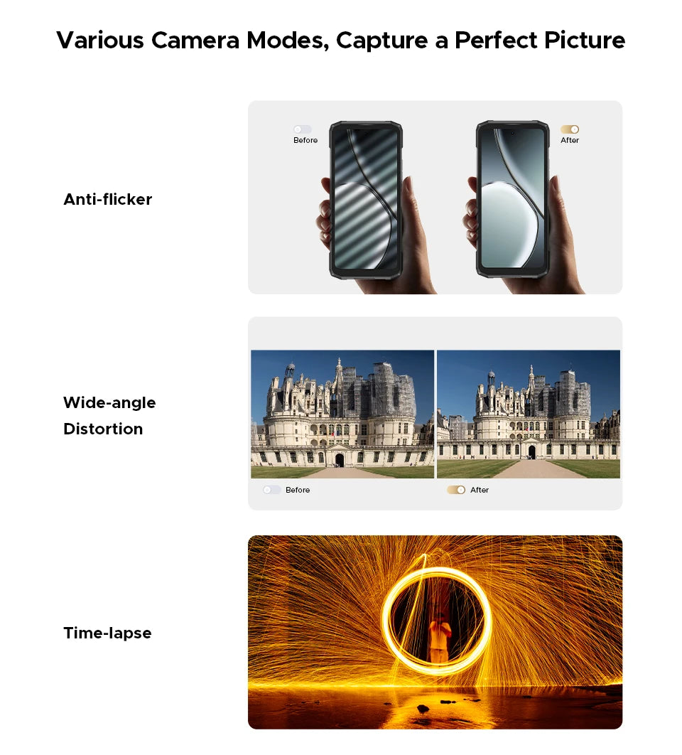 DOOGEE Blade20 Play 5G Rugged Smartphone Android 15 Gemini Al 10300mAh Battery 6.6'' Display AI Camera Mobile phone