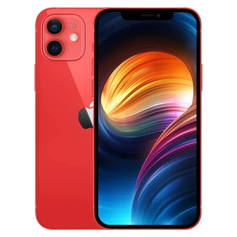Original Apple iPhone 12 6.1" XDR OLED Unlocked RAM 4GB ROM 64/128/256GB A14 IOS Face ID NFC Original 5G iPhone12 - Universal Market