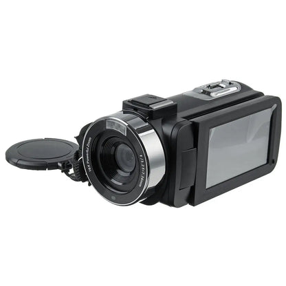 4K Ultra HD Video Camera 30MP WiFi DV Camcorder Digital Video Camera 270 Degree Rotation Touch Screen 16X Digital Zoom Camera