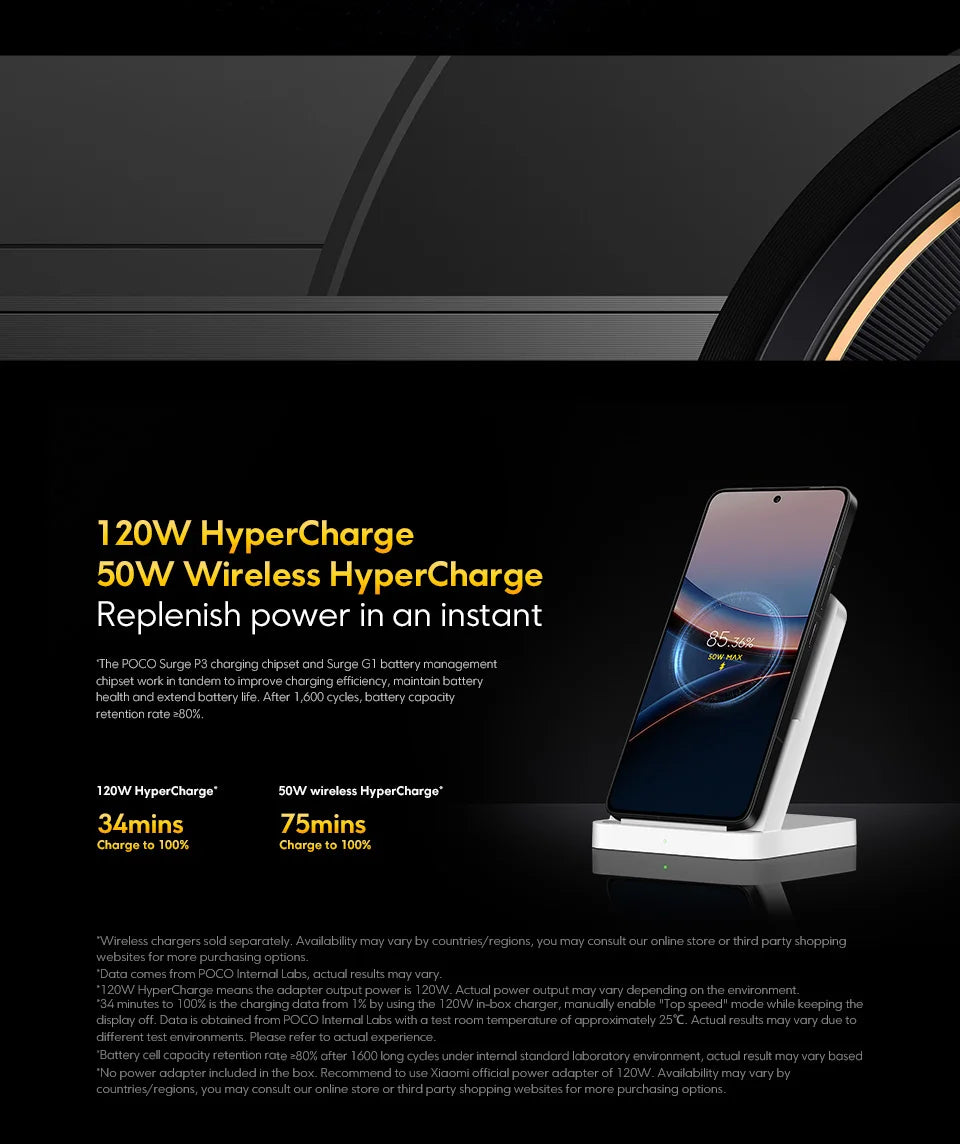 POCO F7 Ultra Global Version Smartphone Snapdragon® 8 Elite 50MP camera 6.67" 120Hz Display 120W wired and 50W wireless 5G NFC
