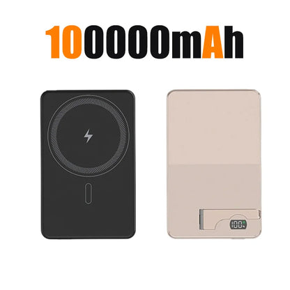 Xiaomi 100000mAh Magnetic Wireless PowerBank CCC Certification Fast Charging External Battery for Magsafe For iPhone Samsung New
