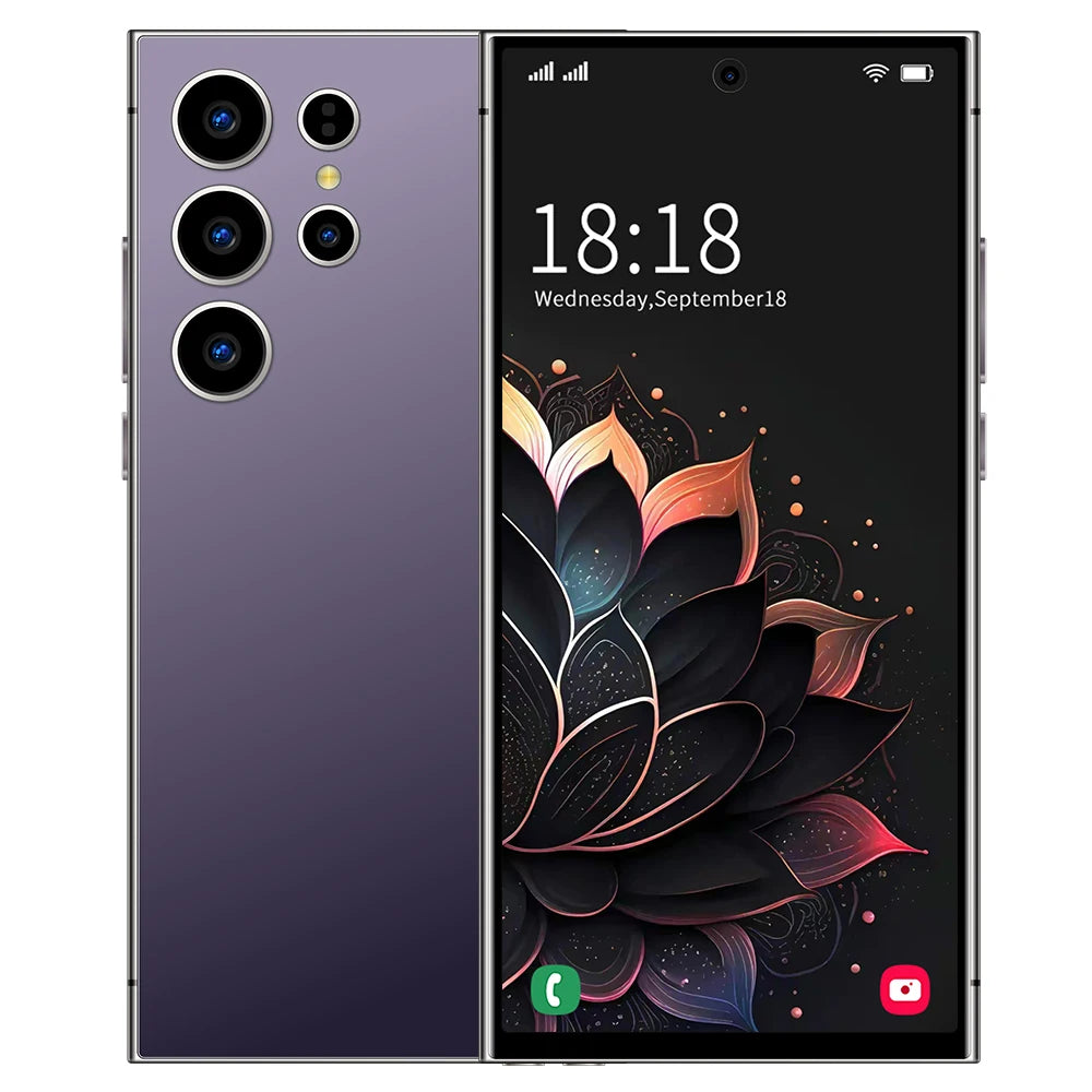 Global Edition  2026 HOT S26 Ultra NEW 7.3HD Original Smart Dual Card 7800mAh Battery Facial Recognition Function
