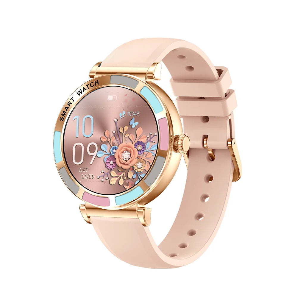 Time Owner Smart Watch 2025 Woman Bluetooth Call Watch Health Monitoring AI Voice Exercise Fitness Tracker Ladies smartwatch