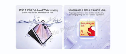 Original HONOR Magic V Flip 2 5G Foldable Phone 6.82 Inches OLED Display Snapdragon 8 Gen 3 Camera 200MP Google Play Smartphone