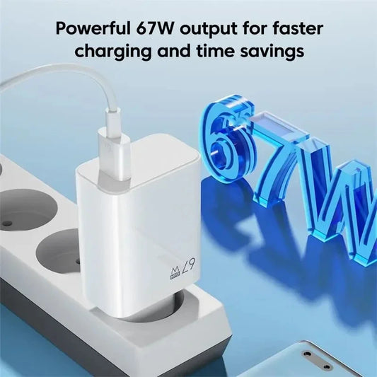 67W Super Fast Charger USB Type-C Cable for Xiaomi 13 Ultra 12 11 Redmi K50 K60 Note 12T POCO F5 Mi Turbo Quick Charging 6A Cord