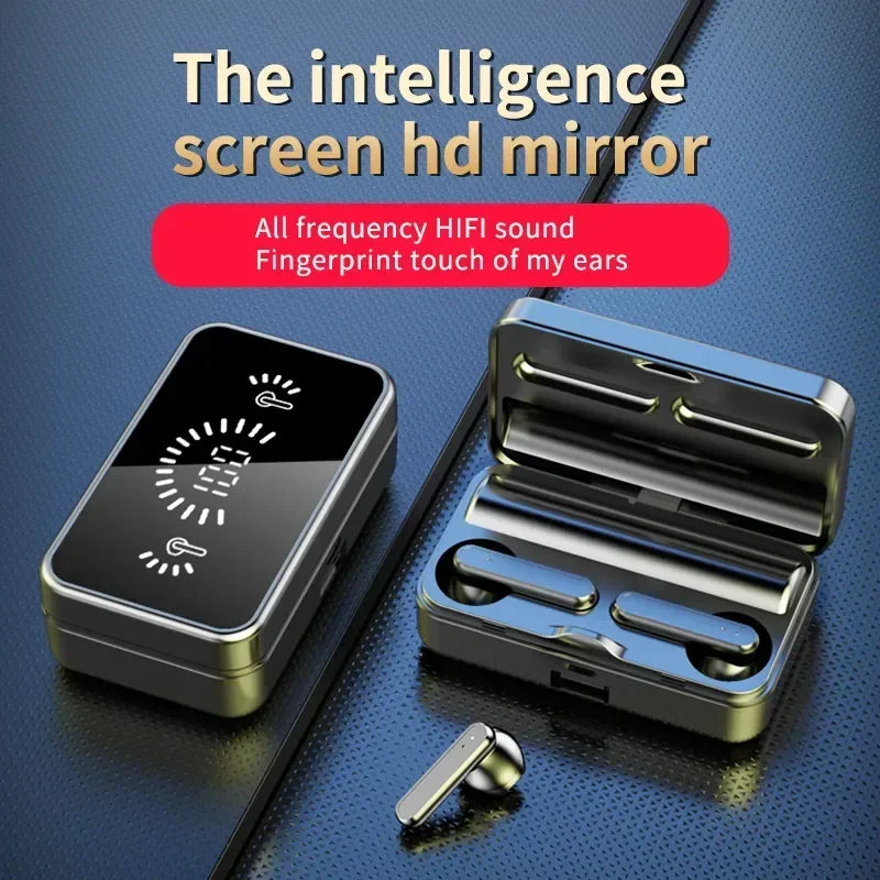 S20 TWS Wireless Bluetooth Headset with Charge Box Noise Cancelling LED Earbuds with Mic Wireless Headphones Bluetooth Earphones - Universal Market