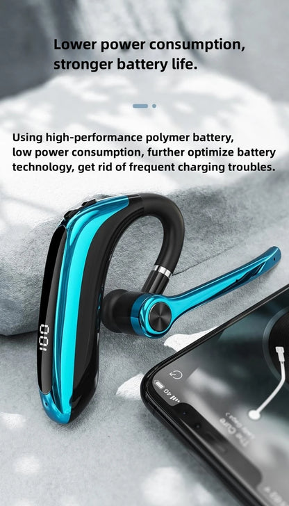 M80A Wireless Bluetooth Headset 5.3 Earphones Dual Connection Headphone with Dual Mic ENC Noise Cancelling Hands-free Earbuds - Universal Market