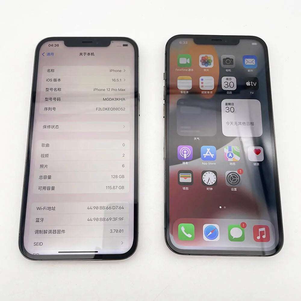 Apple iPhone 12 Pro Max 6GB RAM 128/256GB ROM Original Unlocked 6.7" Super Retina XDR OLED Face ID  5G CellPhone Fast Shipping - Universal Market