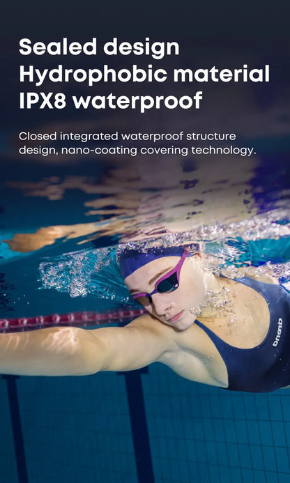 Xiaomi Bone Conduction Earphone IPX8 Wireless Open Headset Bluetooth 5.3 Swimming Bluetooth Headphones 32GB MP3 Sports Earbuds - Universal Market