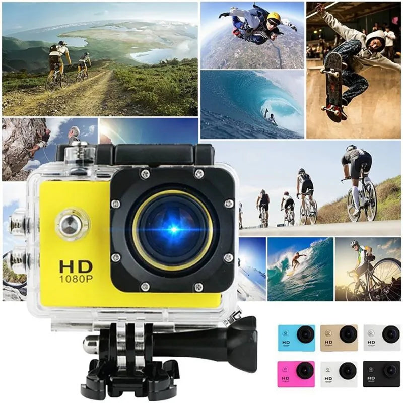 Ultra HD SJ4000 30FPS Mini Camera 2.0 Screen Mini Helmet 30m Waterproof Sports DV Micro Camera Mini Camcorder - Universal Market