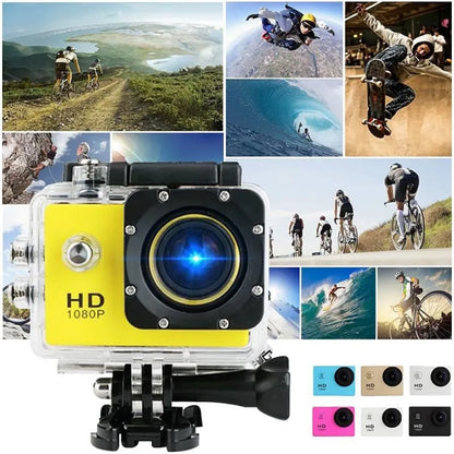 Ultra HD SJ4000 30FPS Mini Camera 2.0 Screen Mini Helmet 30m Waterproof Sports DV Micro Camera Mini Camcorder - Universal Market