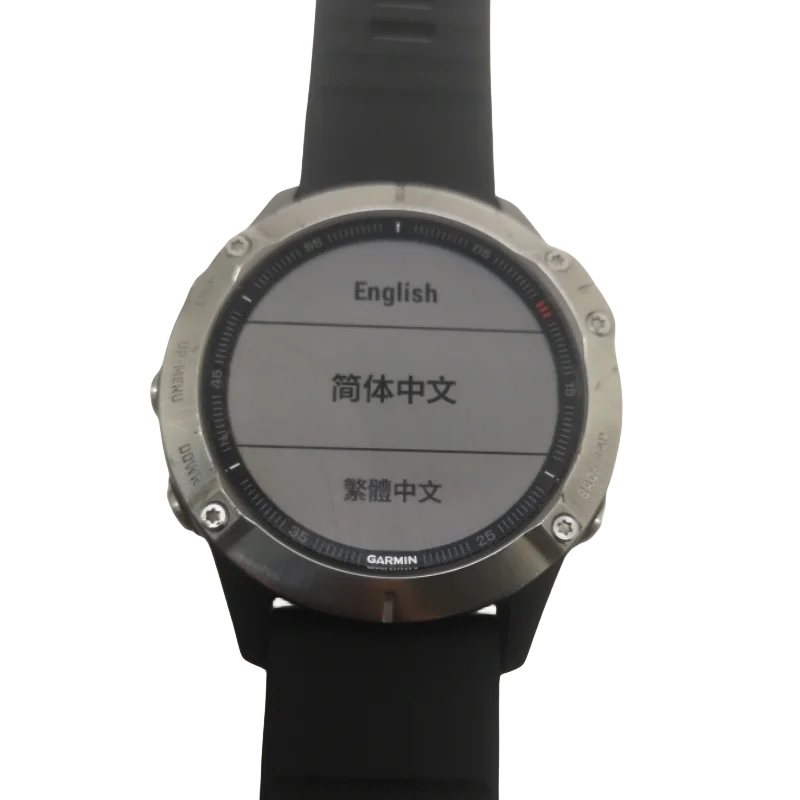 Garmin Fenix 6 titanium alloy Power Glass Blood oxygen detection GPS+BDS+GLONASSGPS marathon Smart Watch 10ATM