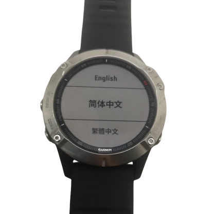Garmin Fenix 6 titanium alloy Power Glass Blood oxygen detection GPS+BDS+GLONASSGPS marathon Smart Watch 10ATM