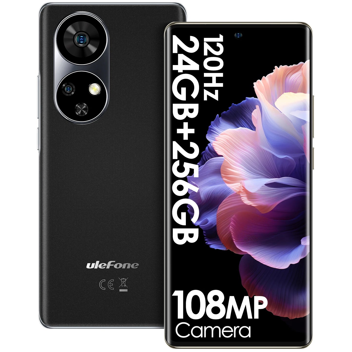 【World Premiere】Ulefone Note 17 Pro Smartphone 6.78" 120HZ AMOLED Curved Display 24GB+256GB  108MP Camera 5050mAh Global Version