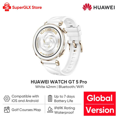 Global Version HUAWEI Watch GT 5 Pro Smartwatch GT5 Pro Compatible with iOS and Android