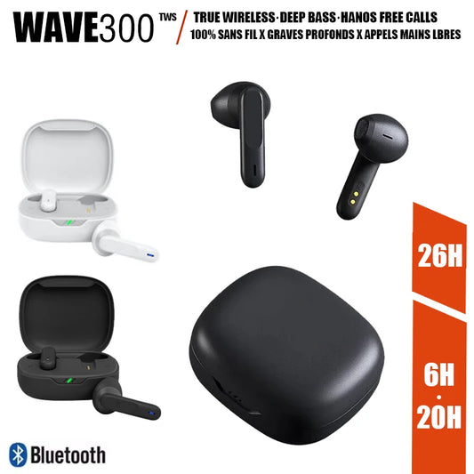 New Original Wave 300/W300 TWS True Wireless Earphones In-Ear Bluetooth earphones Gaming headset HIFI Sports Earbuds With Mic ﻿ - Universal Market
