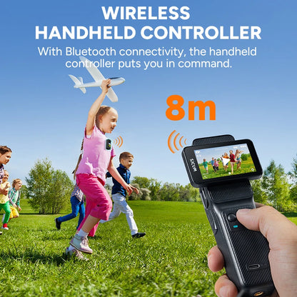 SJCAM C400 4K 30fps Dual Screen Action Camera with 90 Degree Flip Touch Screen 6 Axis Gyro Stabilization Long Battery Life - Universal Market