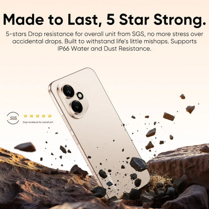 HONOR 400 Global Version 5G Smartphone 6.55'' AMOLED 120Hz Screen Snapdragon 7 Gen 3 6000mAh Battery 80W Supercharge eSIM IP66