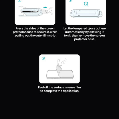 For iPhone 17 Pro Max / 17 Air Nillkin Case Glass 9H Ultra-Clear CP+Pro 2.5D Tempered GlassFull Cover Screen Protector