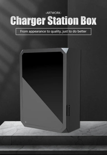WinWay for Tesla Charger Station Box Wall Connector Charging Box Outdoor Indoor Cable Organizer Highland Charging Accessories