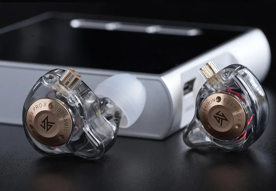 KZ EDX PRO X In Ear Dynamic Drive Earphone HIFI Bass Music Earbud Sport Noise Cancelling Headset ZSN ZST  ZS10 pro x  C12 CRA - Universal Market