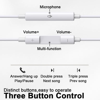 Original Headphones For Xiaomi 15 14 13 12 11 10 Pro Redmi Note K50 Samsung Huawei TypeC Wired Earphone 3.5mm AUX In-Ear Earbuds - Universal Market